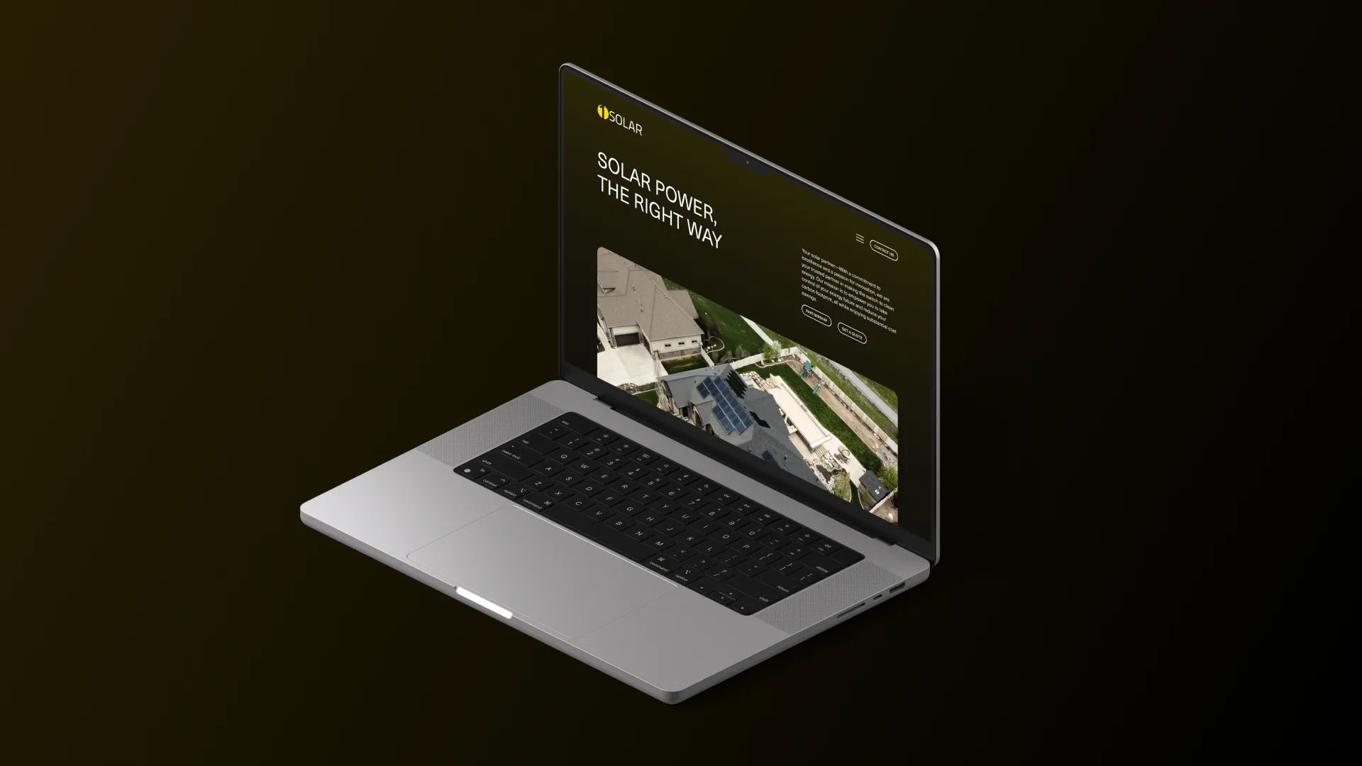 website laptop mockup