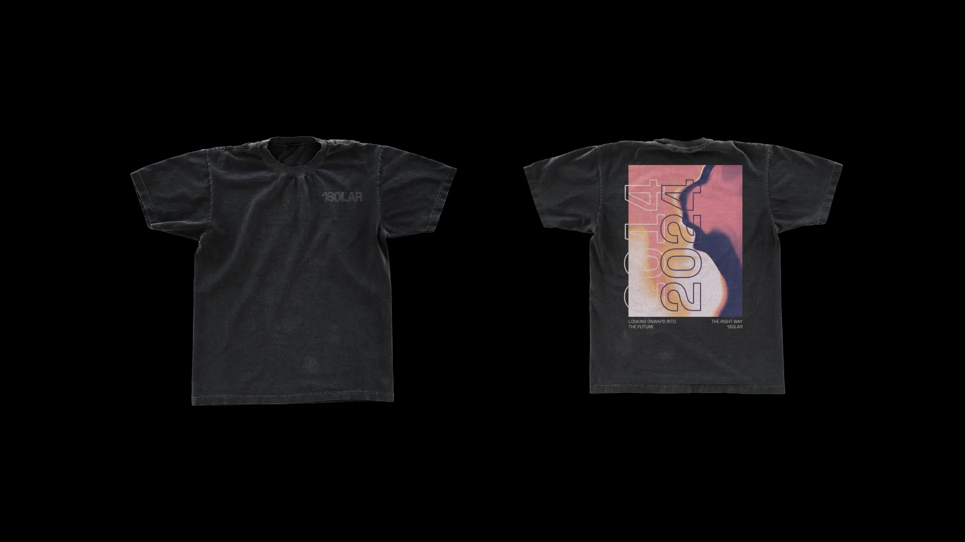t-shirt mockup black