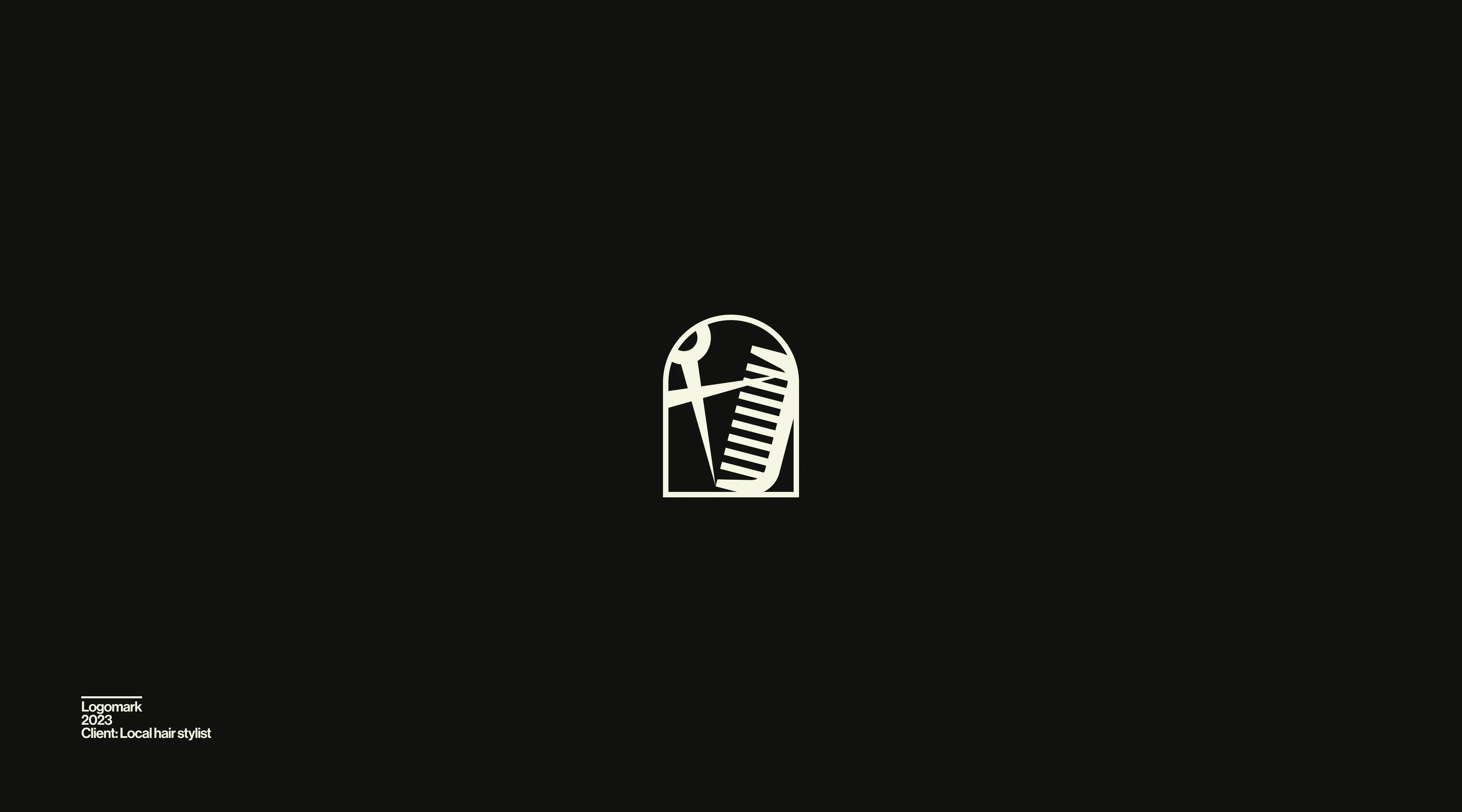 hair stylist logo