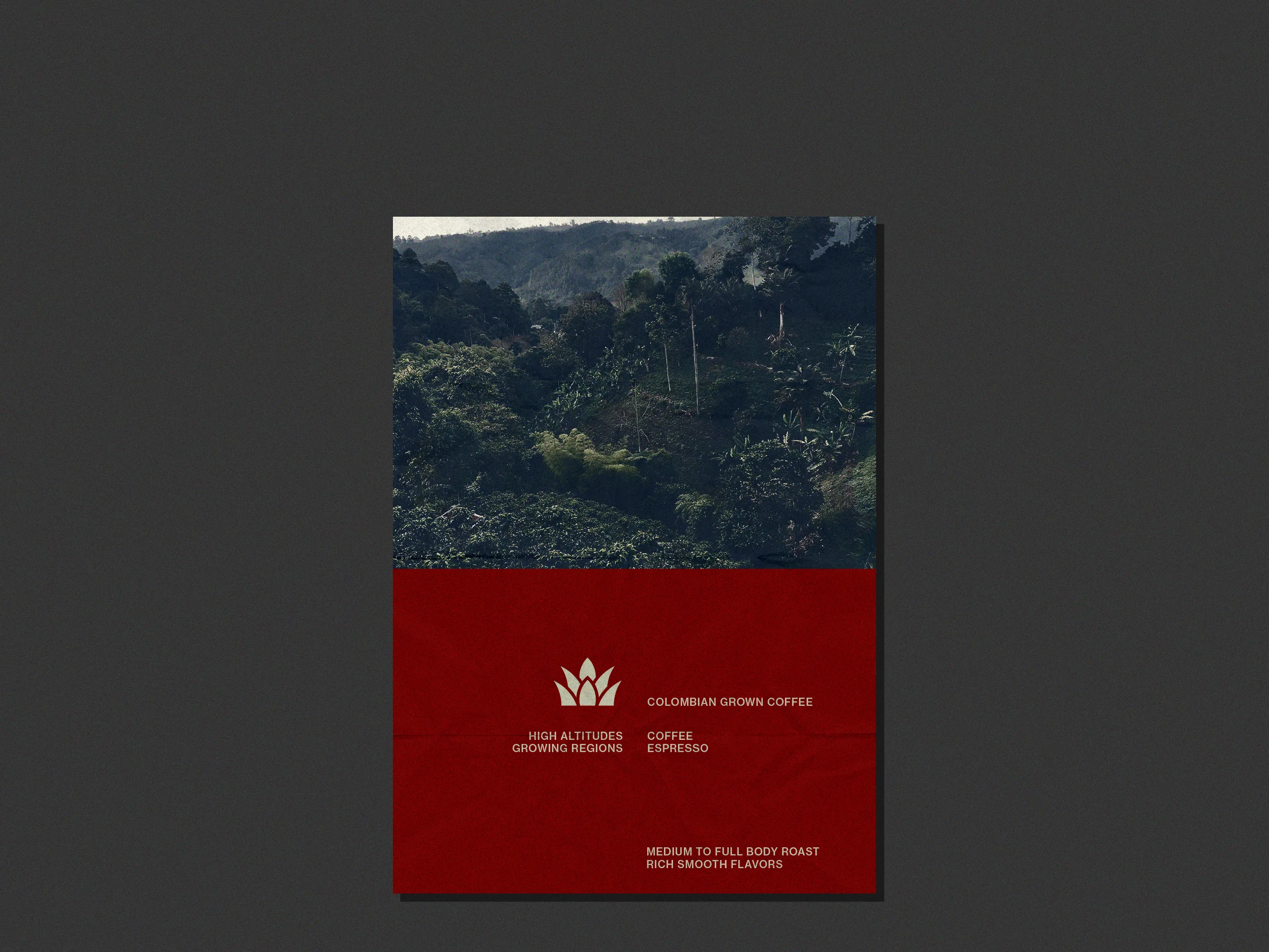 colombian coffee source poster