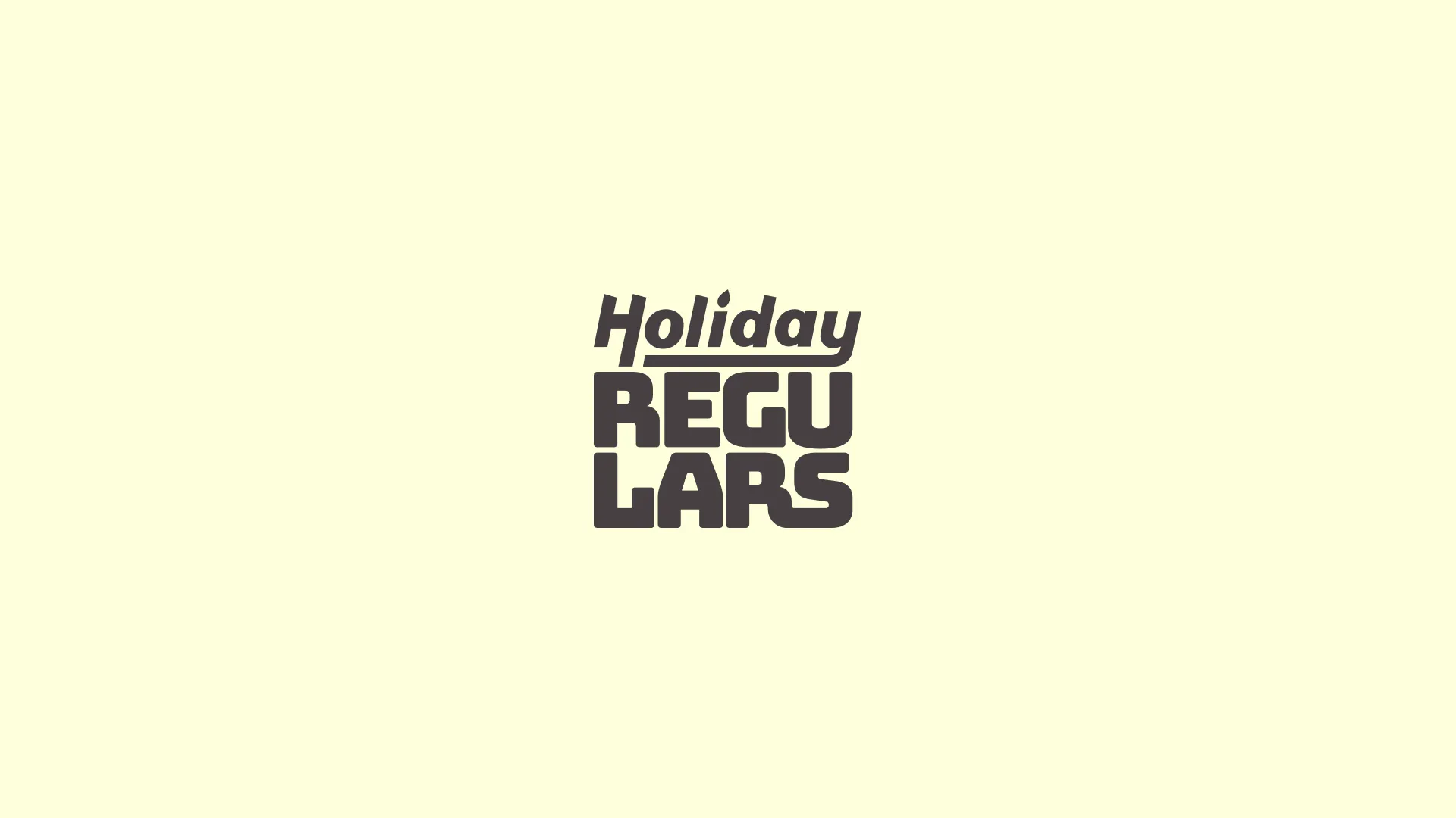 holiday regular logo