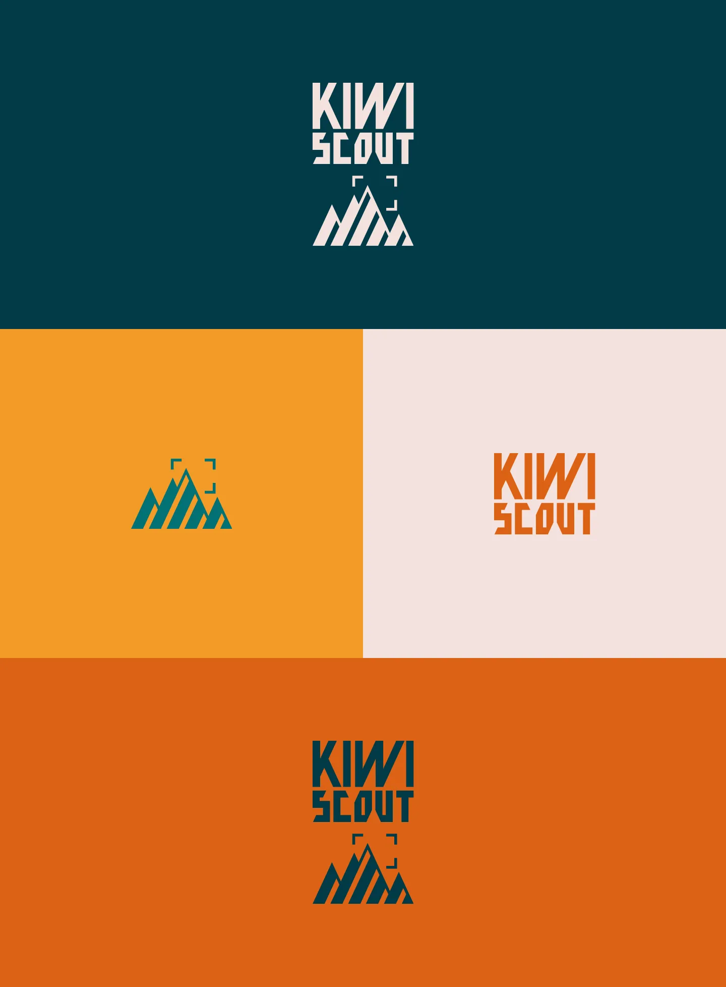 logo on various colors