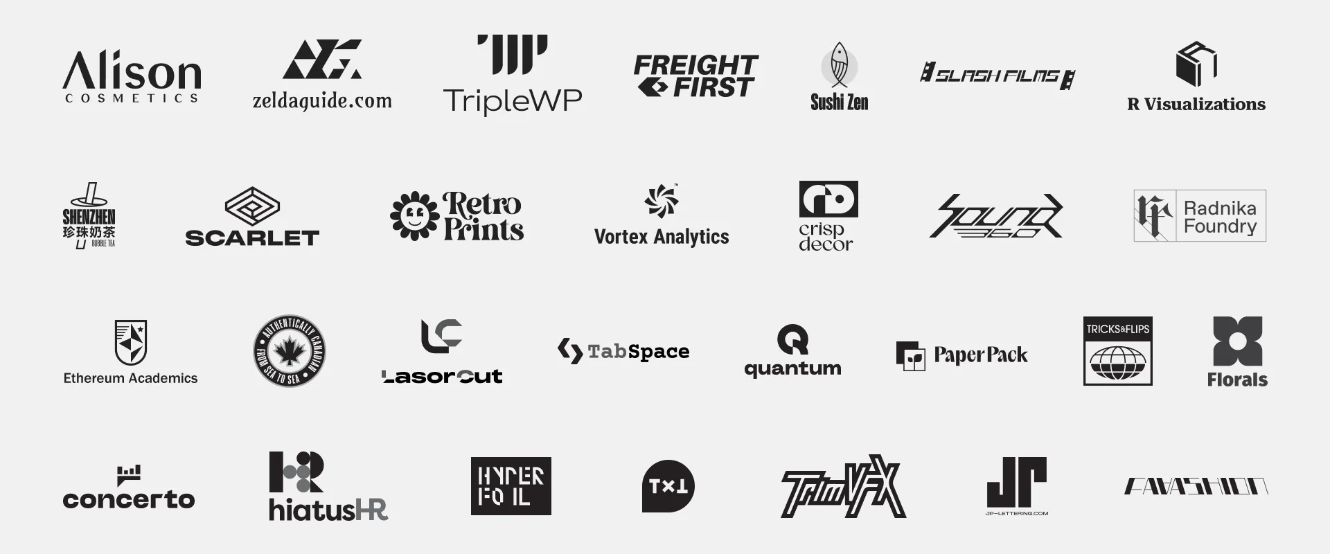 30 day logo challenge collection