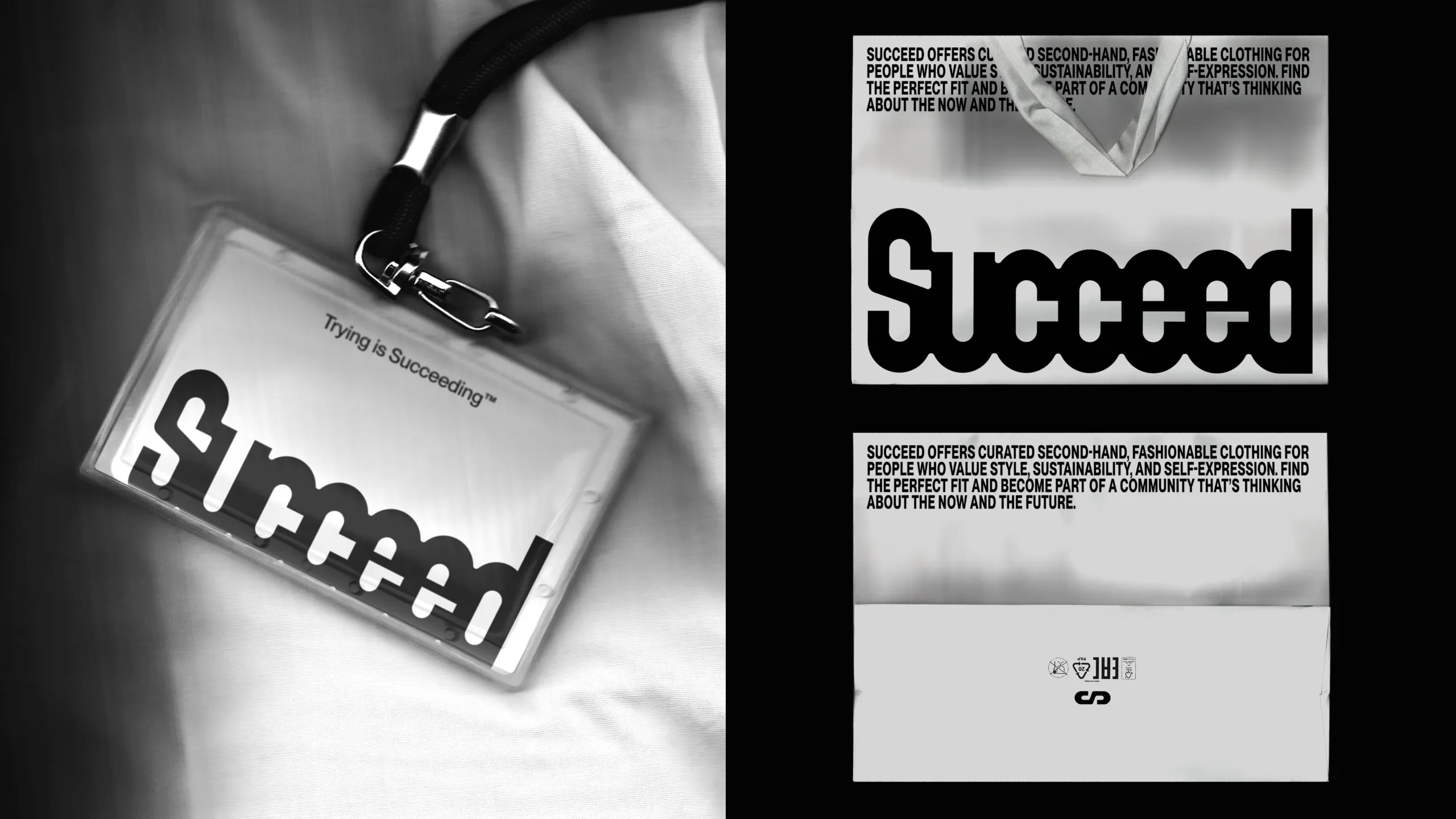 Lanyard mockup and shopping bag mockup